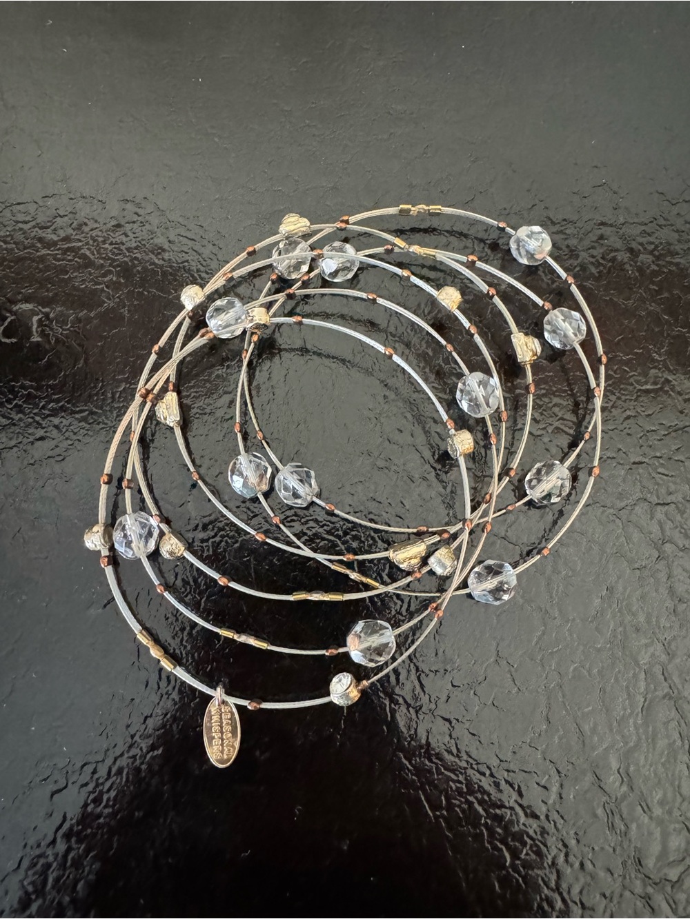 Seasonal Whispers Forever Enchanting
Women's Bracelet Clear/ Silver EUC - Picture 6 of 8